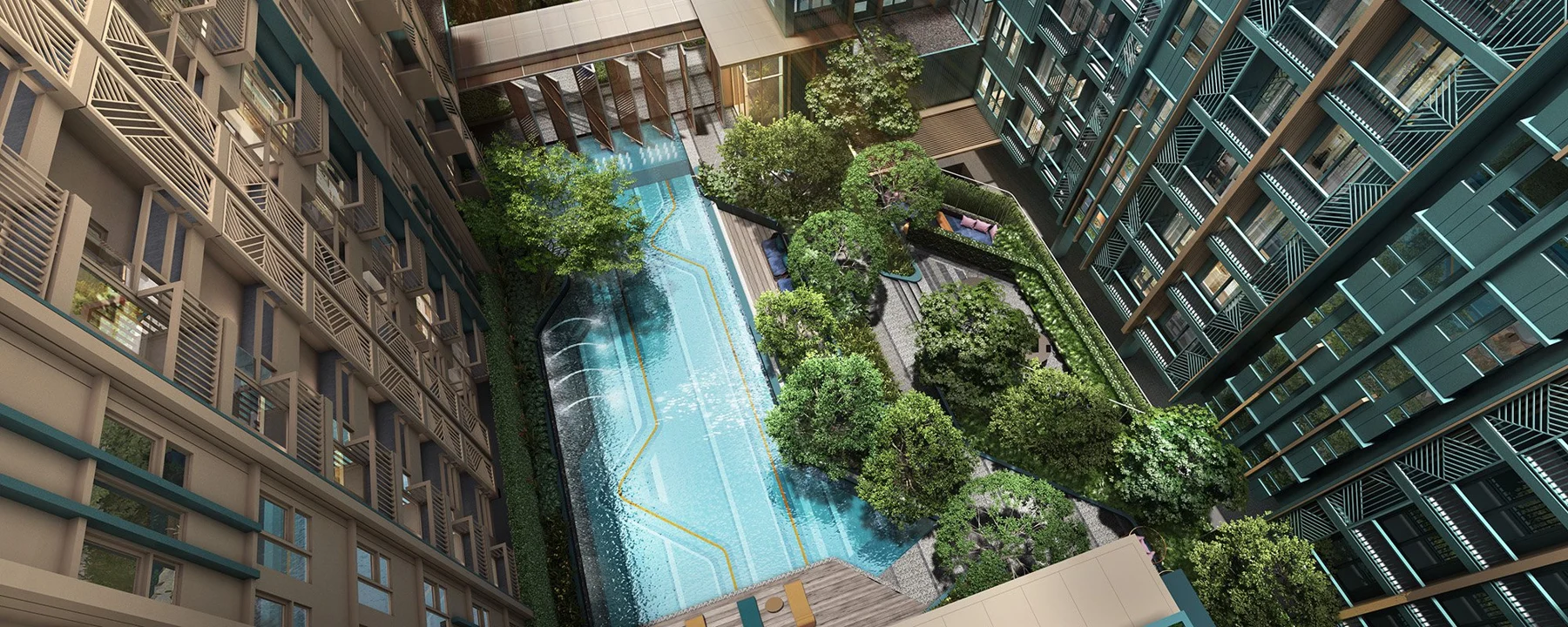 THE BASE Sukhumvit 50 project imagery